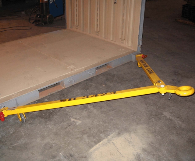 Sea Box Container Mounting And Moving Devices