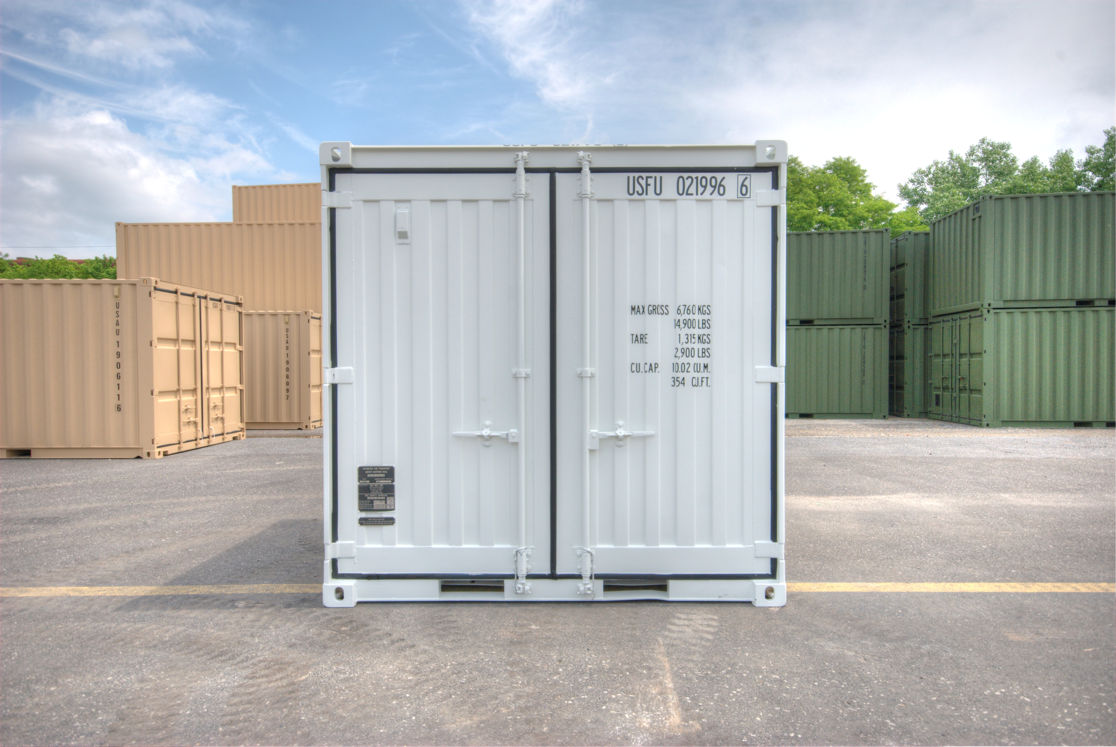 Tricon Dry Freight ISO Cargo Container Double Doors Both Ends