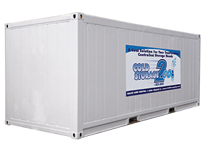 20’ x 8’ Insulated ISO Cargo Container with Double Doors One End