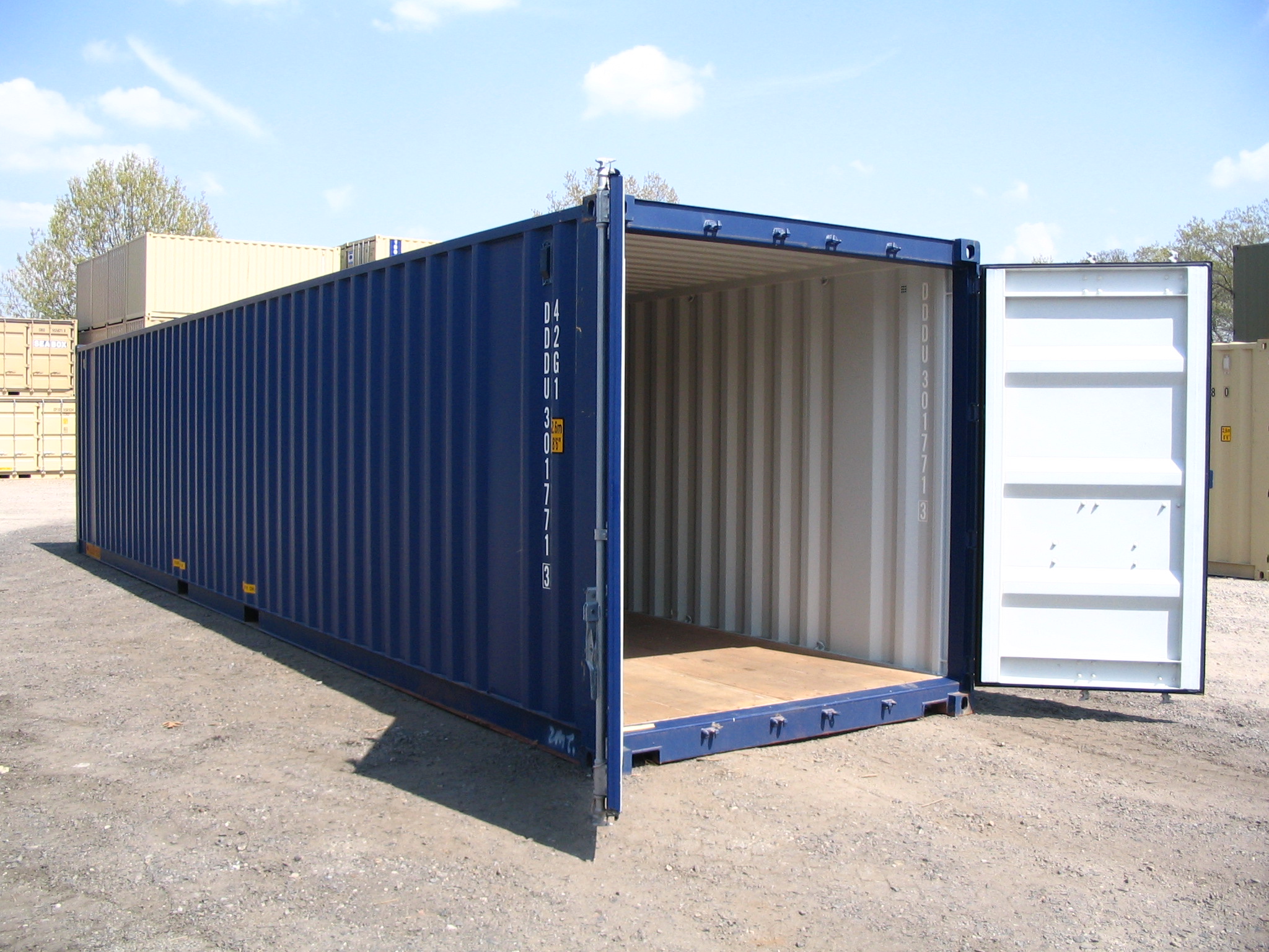 40’ x 8’6” Dry Freight ISO Container