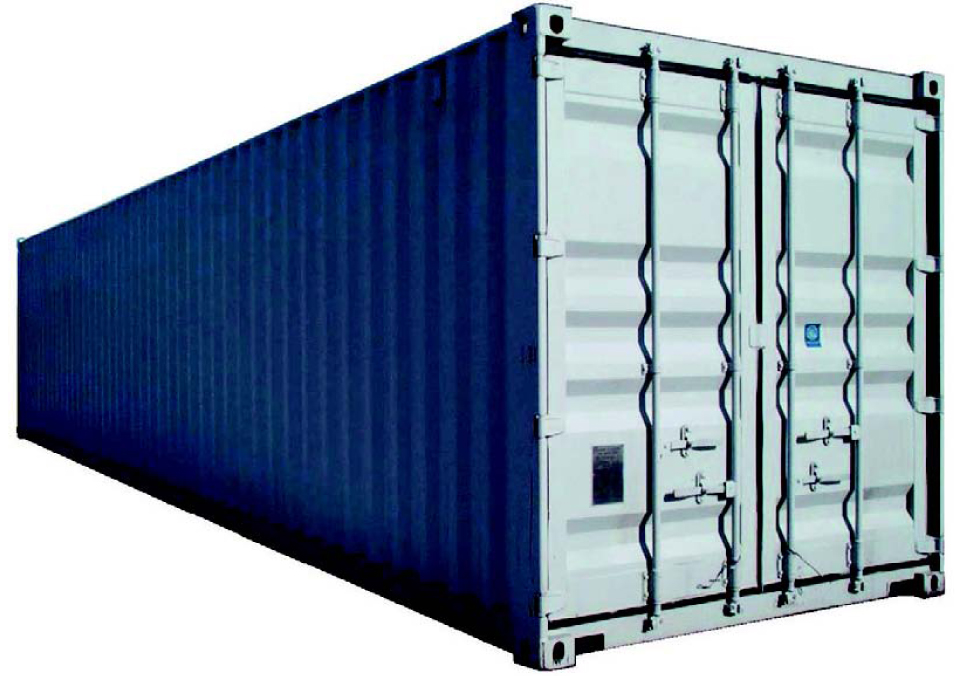 40’ x 9’6” Dry Freight ISO Container Type 1