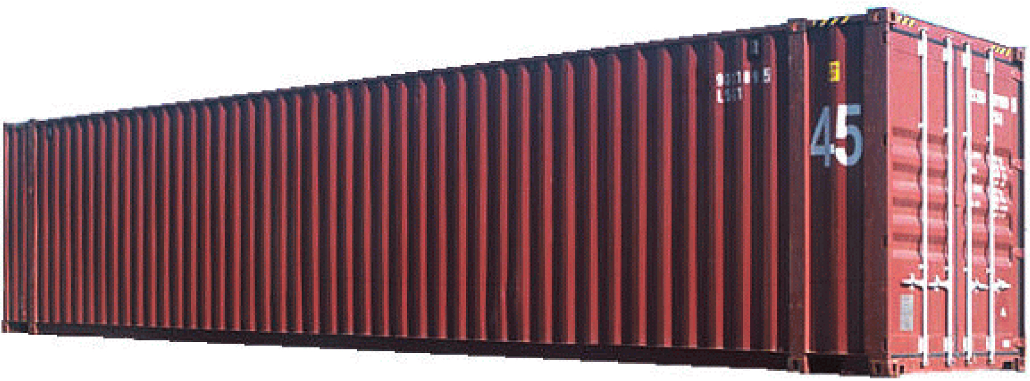 45’ x 9’6” Dry Freight Container