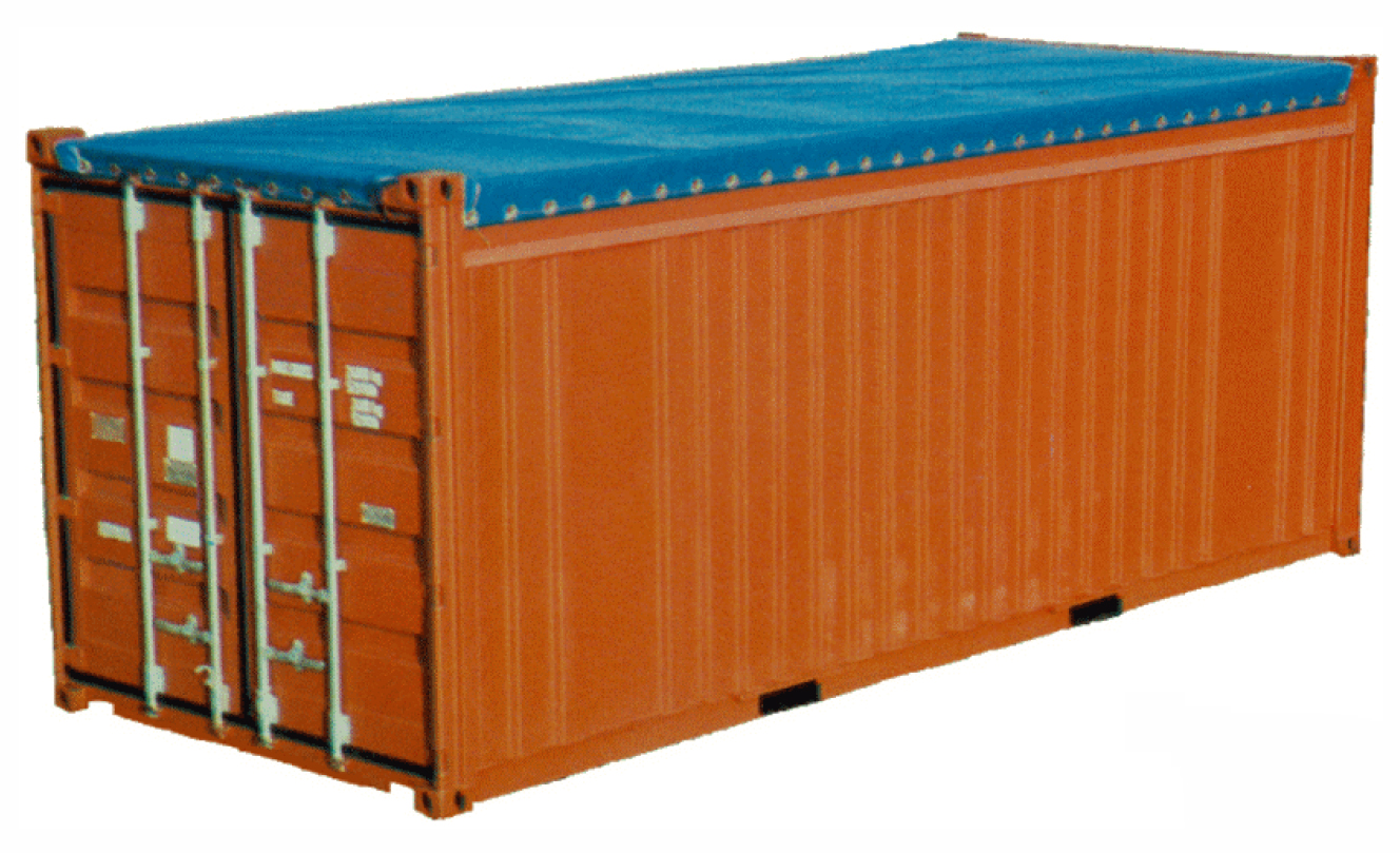 20’ x 8’ 6” Open Top ISO Cargo Container