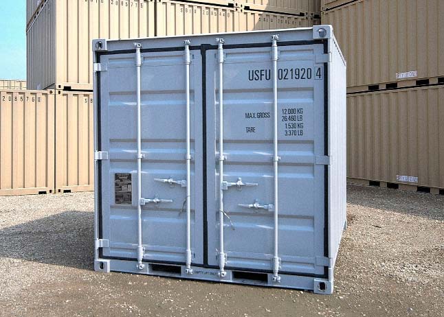 10’ x 8’ Bicon Dry Freight Container with Double Doors One End