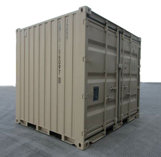 10’ x 8’6” Bicon Dry Freight Container with Double Doors on Both Sides