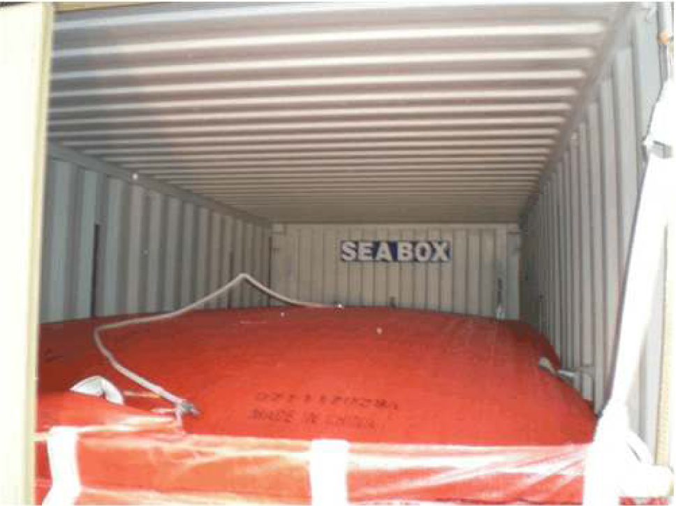 Containerized Water Bladder for 20’ x 8’6” ISO Container