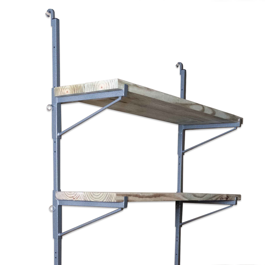 SB2108 - ConExtra Container Shelf Bracket: Adjustable, 2-Tier (14.875”)