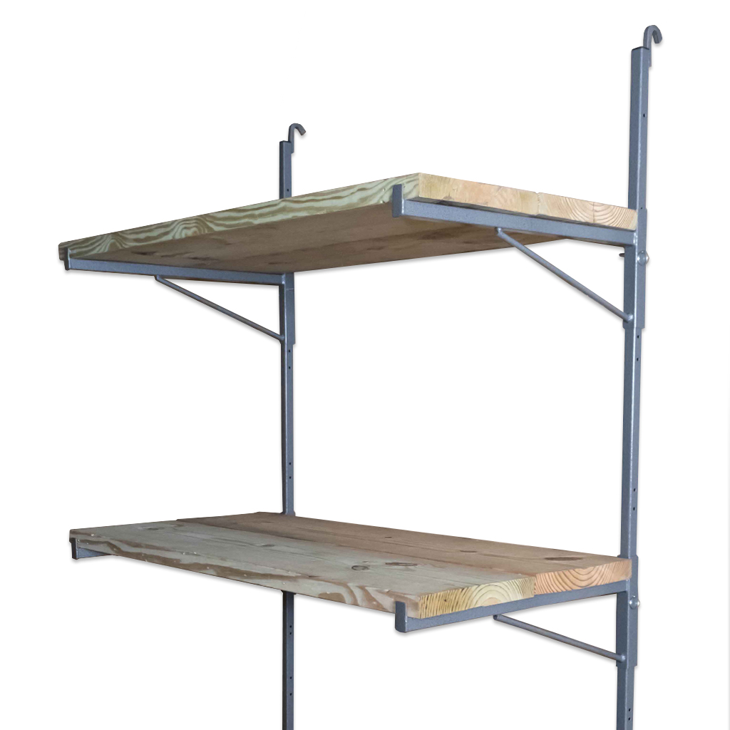 SB2112 - ConExtra Container Shelf Bracket: Adjustable, 2-Tier (22.875”)