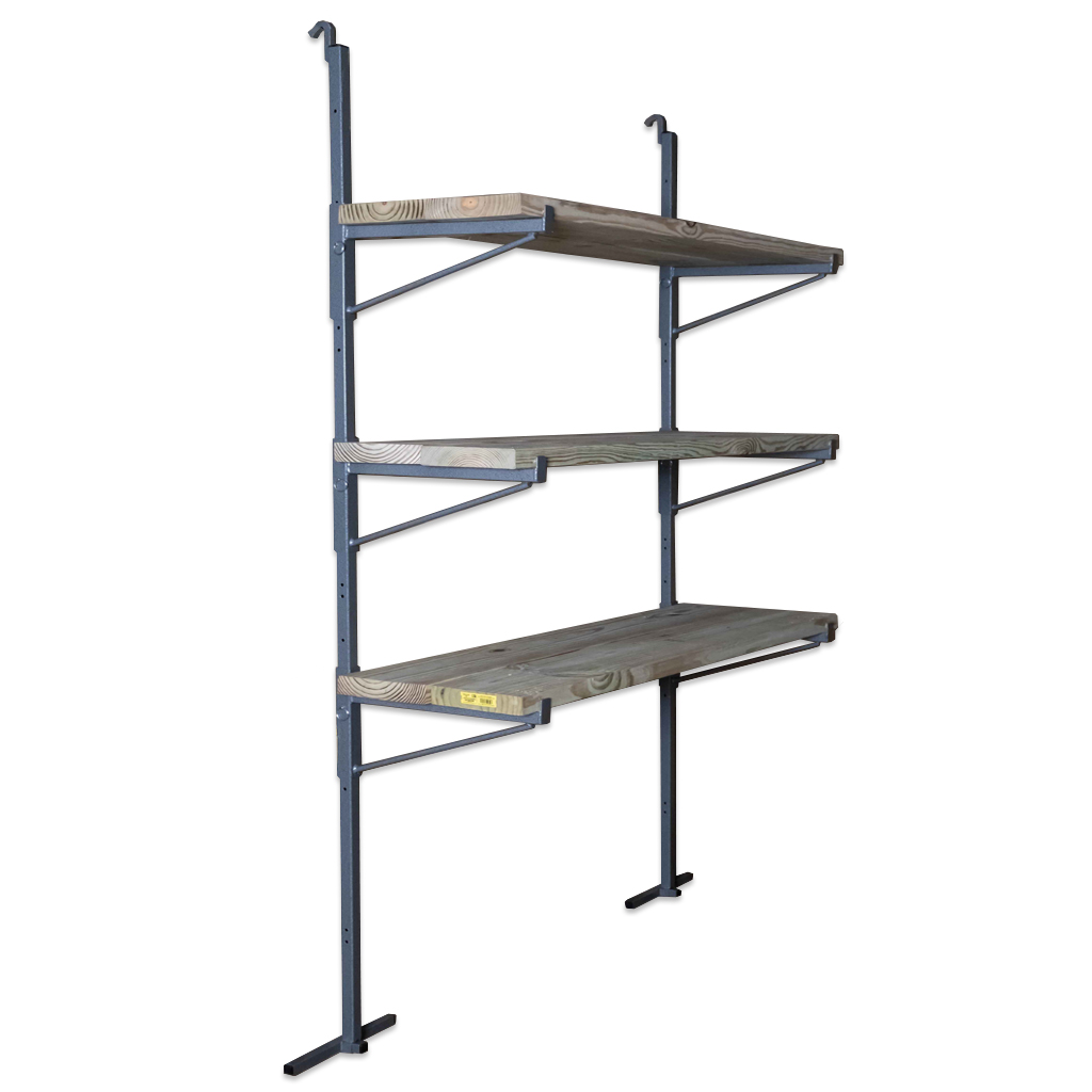 SB3108 - ConExtra Container Shelf Bracket: Adjustable, 3-Tier (14.875”)