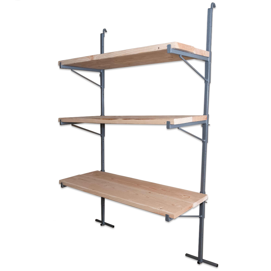 SB3112BB - ConExtra Container Shelf Bracket: Adjustable, 3-Tier (22.875”) Banker Box