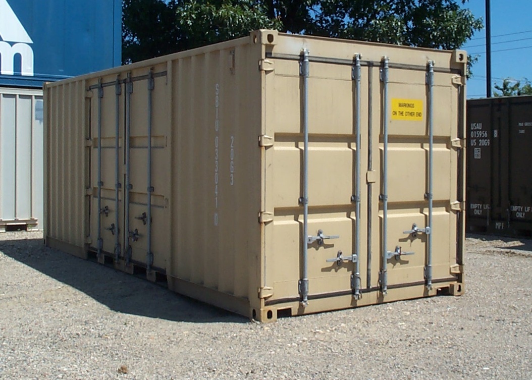 SEA BOX | 20 ft x 8 ft Dry Freight ISO Container with Double Doors