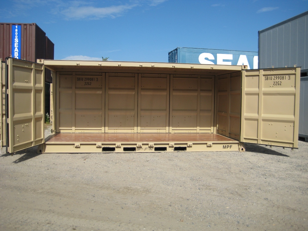 Use a Shipping Container for Dry Storage