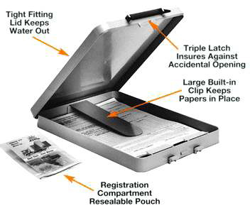 SB2343A - Document Holder (Aluminum)