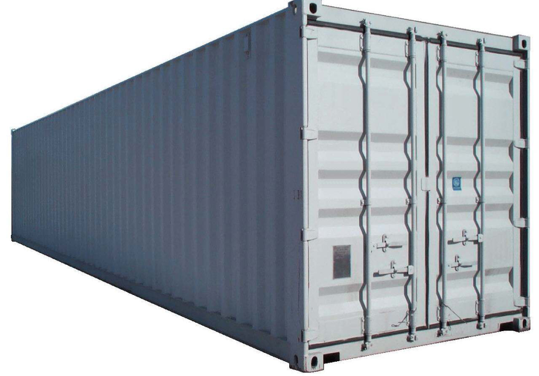 Carbon Steel 40 ft Dry Cargo Storage Container