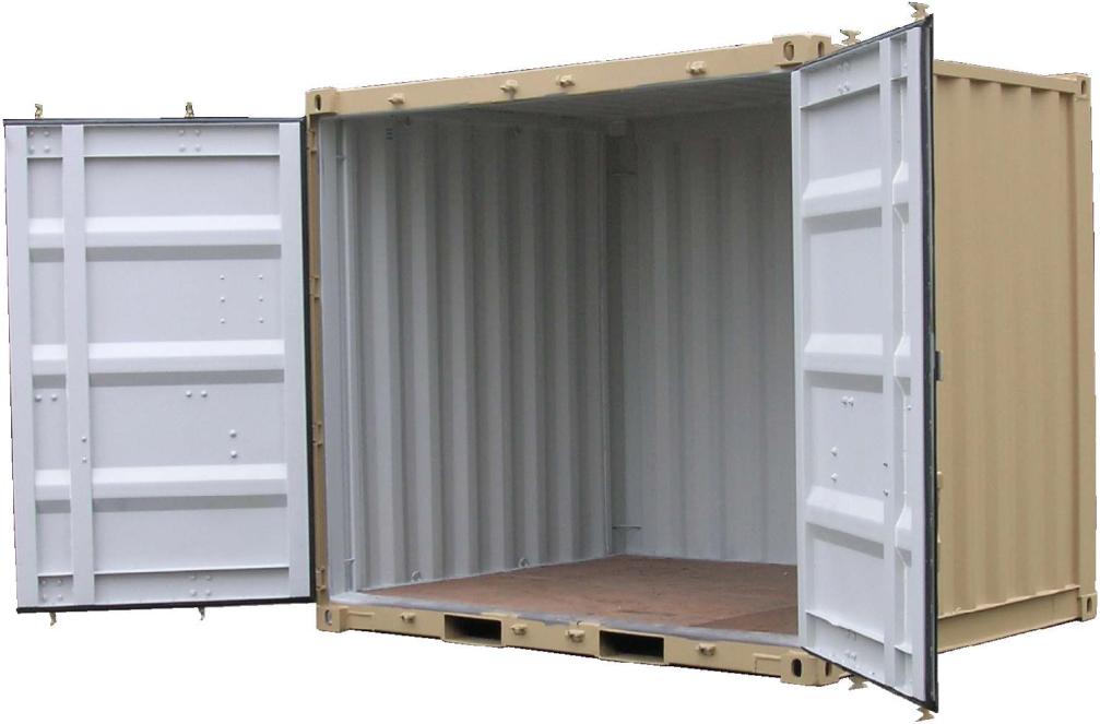 SEA BOX | 10' x 8'0” Bicon Dry Freight Container with Double Doors 