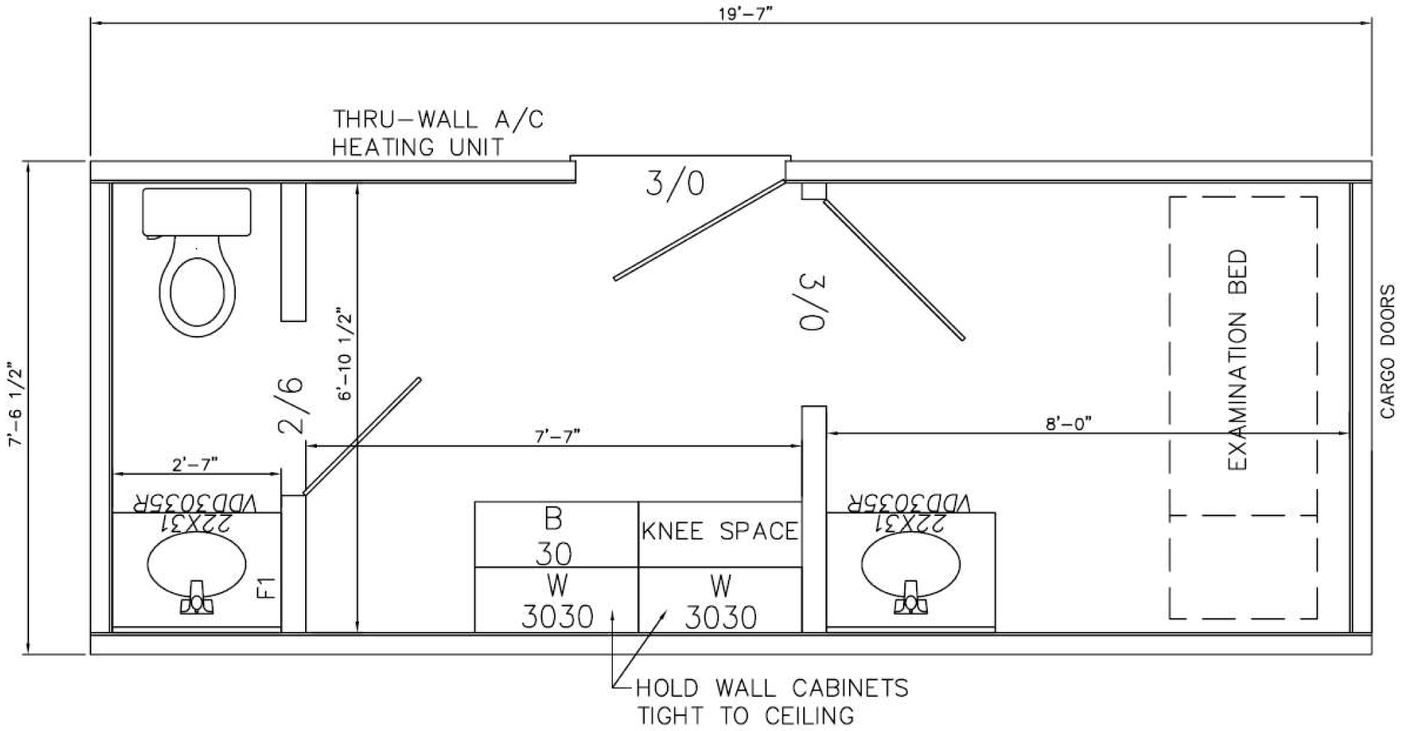 20’ x 8’6” ISO Containerized Medical Shelter