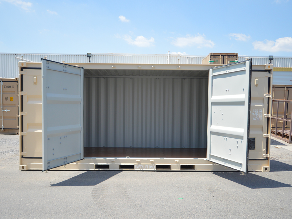 20 ft x 8 ft 6 in ISO Container with One Full Side Opening - International Maritime Dangerous Goods
