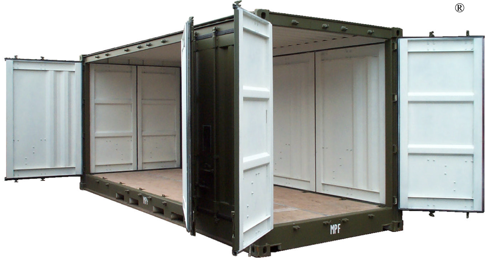 20’ x 8’ Dry Freight ISO Container - All Access