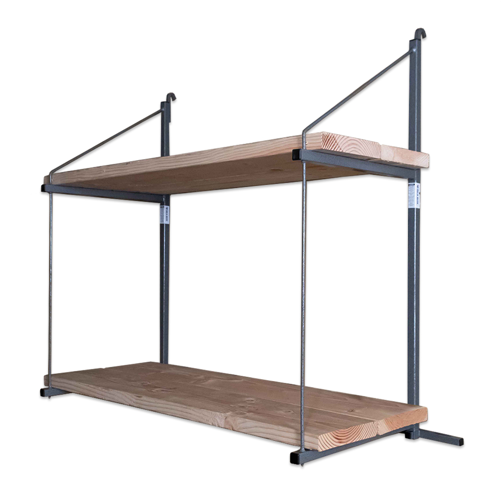 SB2210 - ConExtra Container Shelf Bracket: Fixed, 2-Tier (18.875”)