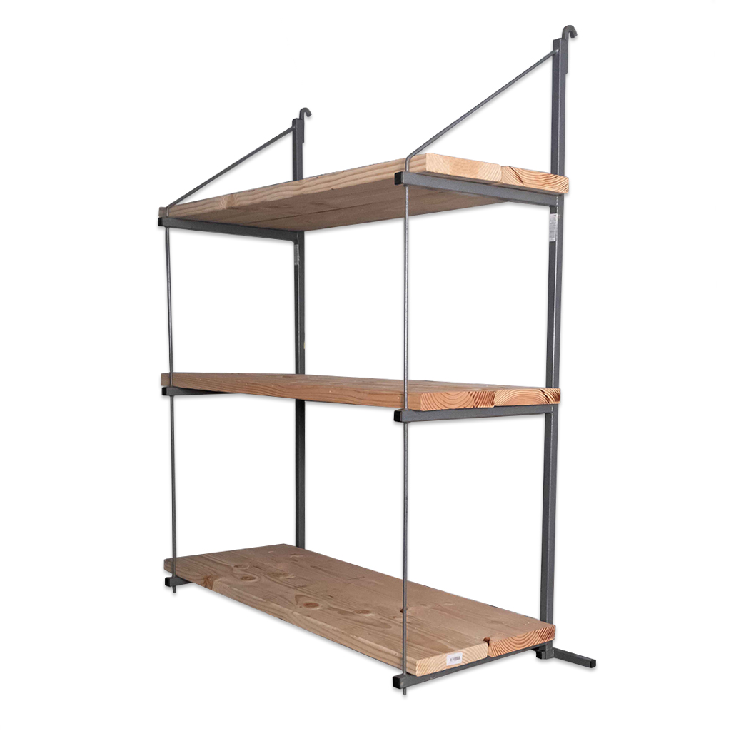 SB3210 - ConExtra Container Shelf Bracket: Fixed, 3-Tier (18.875”)